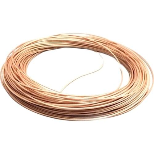 1Meter RG178 High Temperature Brown Transparent OD1.8 RF Coaxial cable 100cm long wire wholesale price