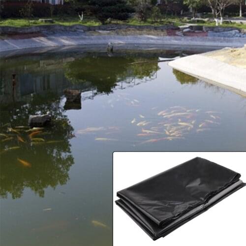 1pc Fish Pond Liner Cloth Home Garden Pool Reinforced HDPE Heavy Landscaping Pool Pond Waterproof Liner Cloth Dropshipping