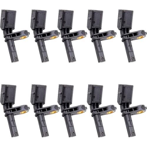 10Pcs Front Right ABS Wheel Speed Sensor WHT003856 WHT 003 856 for EOS Pat B6 B7 Golf MK5 MK6 A3 TT Seat Toledo