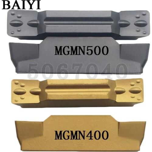 10pcs MGMN500-M 1125 MGMN400-M BP010 Slotted Cutting 4mm 5mm grooving inserts Carbide Blade Lathe Tool Tungsten Cutting Tools