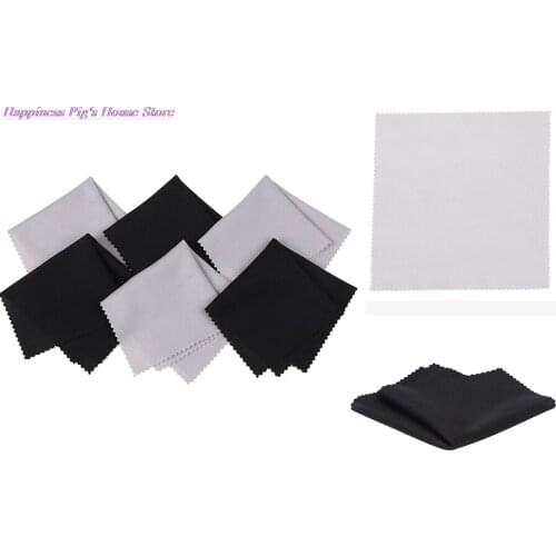 10pcs High Quality Chamois Glasses Cleaner 150*175mm Microfiber Glasses Cleaning Cloth For Lens Phone Screen Cleaning Wipes