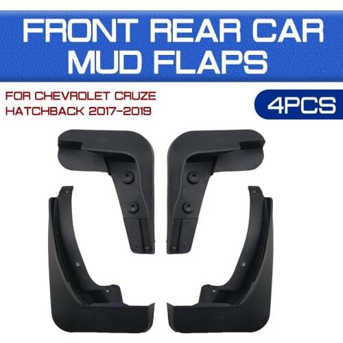 Car Front Rear Car Mudguards Fender Flares Mud Guard Flap Anti Splash Mudflap for CHEVROLET Cruze Hatchback Sedan 2017 2018 2019