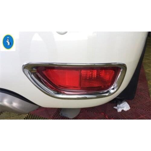 Yimaautotrims Auto Accessory Rear Fog Lights Lamp Cover Trim Fit For Nissan Armada Patrol Royale Nismo Y62 2016 2017 2018 ABS