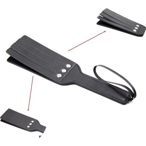 BDSM Spanking Toys Leather Torture Paddle Whip Couples Adult Flirting Games Slave Bondage Whip Fetish Sex Toys for Women Men