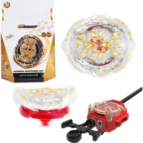 Gyro Beybleyd Busrt with Sparking Launcher GT Series Metal Fusion B153 with Ruler Sparking Antenna Alloy Assemble Desk Top Toys