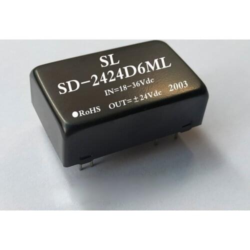 DCDC isolated power module 12V power supply and ±12V output regulated output converter 4W