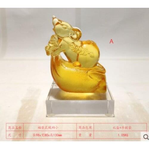 Liulifu Kangaroo Mascot Creative Upscale Villa Crafts Decoration