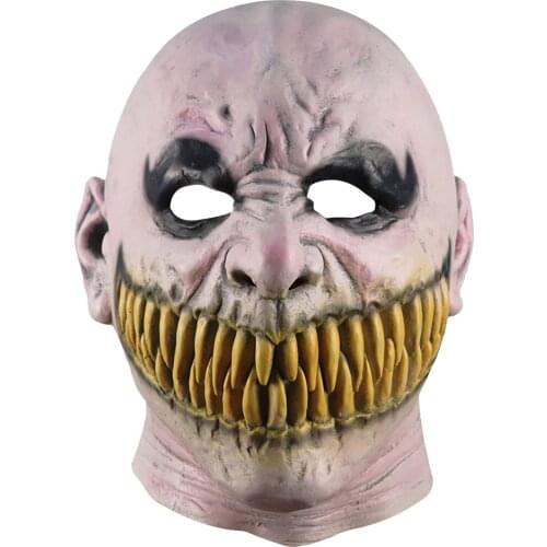 Cosplay Mask anonymous mask Cracked Tooth Mask Stalker Horror Mask Latex Halloween Mask