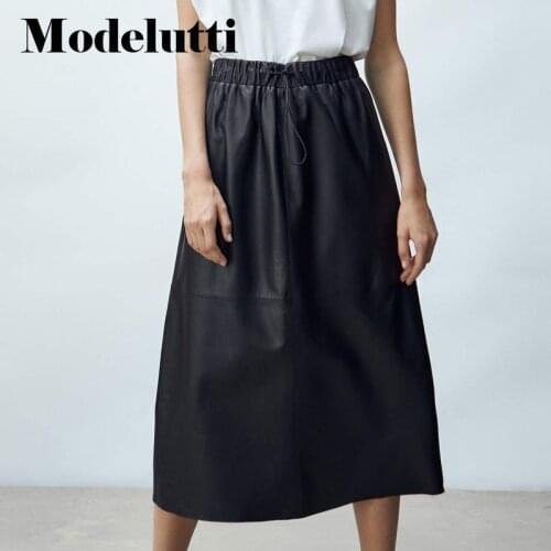 Modelutti High Waist Skirts For Women