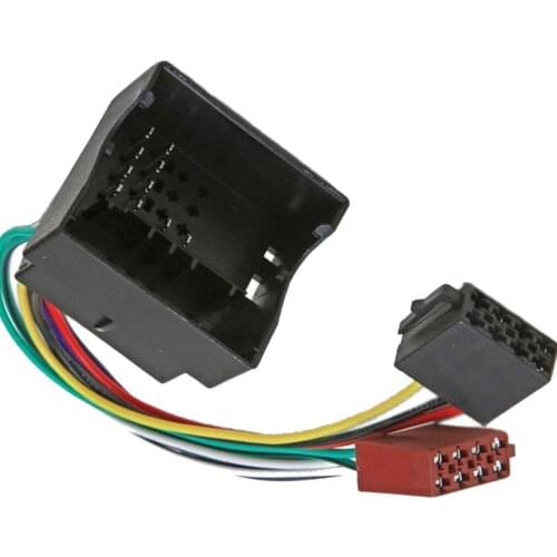 New iso Wiring Harness Adaptor ISO Radio Loom Lead for Volkswagen Caddy Beetle Golf Jetta Polo Touran Fabia Mk2