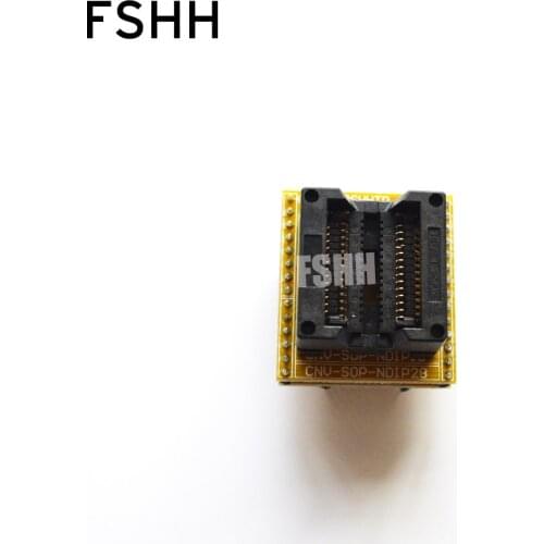 300mil SOP28 to DIP28 adapter SOIC28 SOP28 IC Test Socket / Programmer adapter high-quality gold-plated contacts