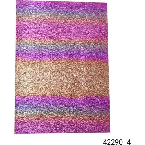 135x30cm Iridescent Embossed Sparkle Metallic PU Synthetic Leather Fabric For Making DIY Accessories/Cover/Earring/Cases