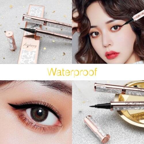 Eyeliner 24 Hour Long-lasting Waterproof Black Magic Starry Liquid Eyeliner