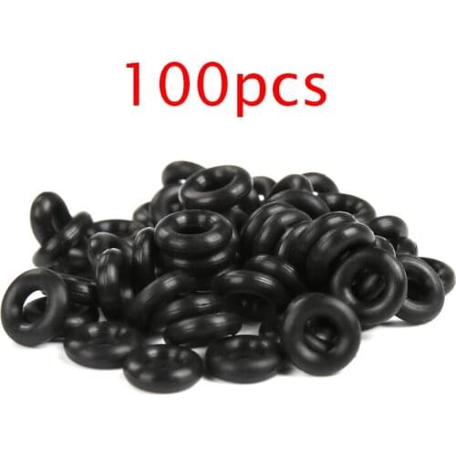 100PCS 3mm Rubber Ring Damping O Ring for FPV Quadcopter RC Airplane Shock Sbsorbing Rubber Washer 3*7mm For DIY Models