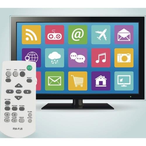 RM-PJ8 Replacement Remote Control for Sony Projector Wireless Switch Controller Electronic Smart Home Accessories