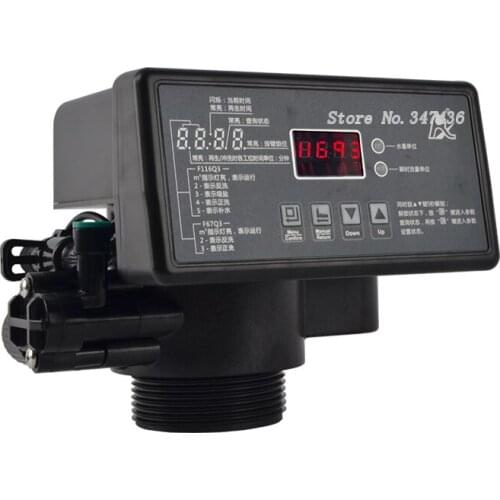 Q series water treatment control valve automatic softening valve F117Q3 F116Q1 65505 AC100~240V/50~60HZ DC12V/1.5A