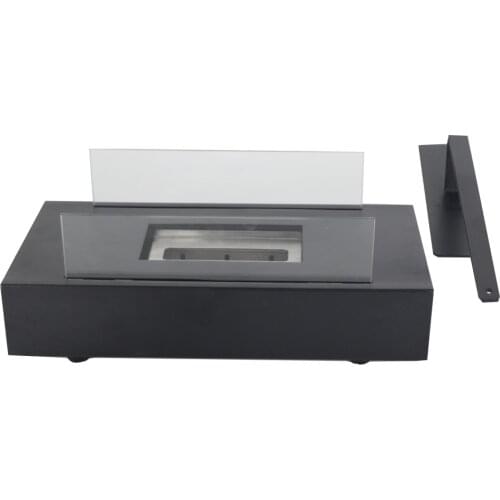 Real Flame Glass Indoor Kamin Stove Bio Ethanol Outdoor Fireplace Table