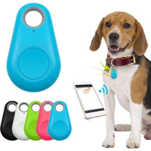 Pet Smart GPS Tracker Mini Anti-Lost Waterproof Bluetooth Locator Tracer For Pet Dog Cat Kids Find Dog Tracker