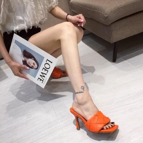 2021 NEW Sandals Women Shoes Spike Heel Open Toe Pearl Butterfly-Knot Clear Transparent High Heels Ankle Strap Buckle Pumps35-41