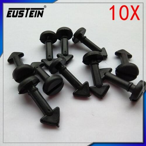 10PCS Plastic Car Rivets Fastener Fender Bumper Push Screw Pin Clip For BMW D416