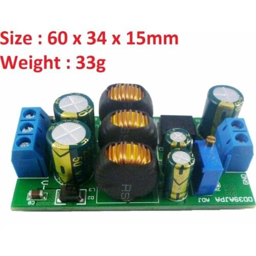 20W +- 5V 6V 9V 10V 12V 15V 24V Positive & Negative Dual Output Power Supply DC DC Step-up Boost-Buck Converter module