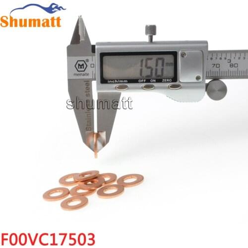 " 50PCS High Quality Fuel Injector Assy Washer Shims F00VC17503 For 0445110020 0445115008 0445116001 0445117001"