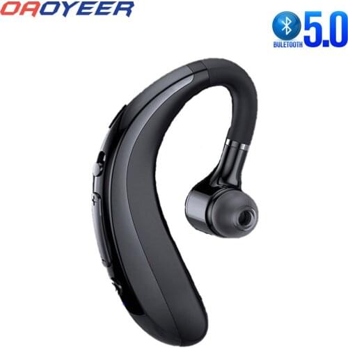 Bluetooth Earphones headphones Handsfree Earloop Wireless headset Drive Call Sports Earphones With Mic For All Smart Phones