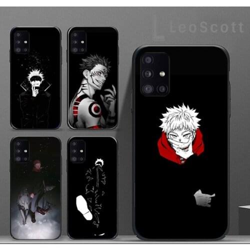 Jujutsu Kaisen Satoru Gojo anime Phone Case For Samsung S6 S7 edge S8 S9 S10 e plus A10 A50 A70 note8 J7 2017