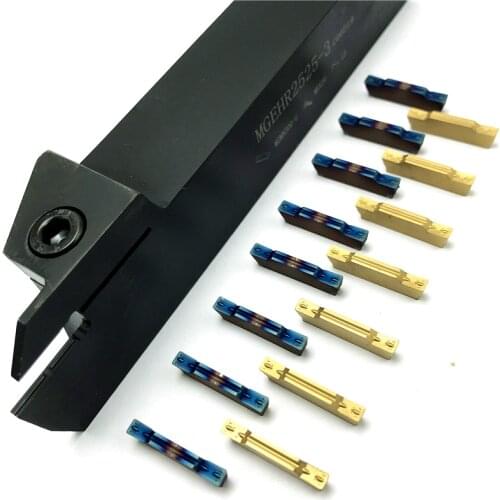 MGEHR2525-1.5 MGEHR2525-2 MGEHR2525-3 MGEHR2525-4 Grooving holder Used for Grooving inserts MGMN200 MGMN300 MGMN400 Turning Tool