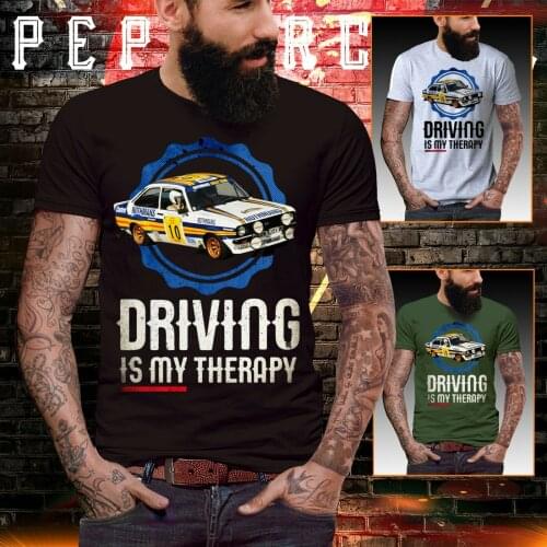 Escort Mk2 T Shirt Drift Petrol Head Boy Rally World Touring Grand Tee Shirt