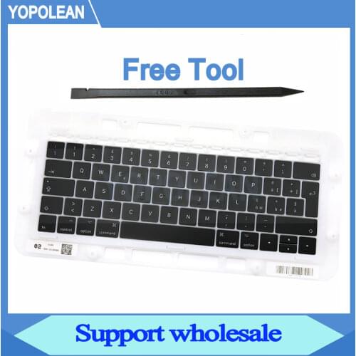 New Italy Keyboard Key Cap Keycaps For Macbook Pro Retina 13" 15" A1706 A1707 2016 2017