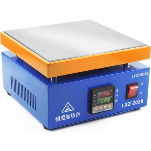 LCD Constant Temperature Heating Station Mobile Phone Repair And Screen Removal Hot Film Soldering Plate