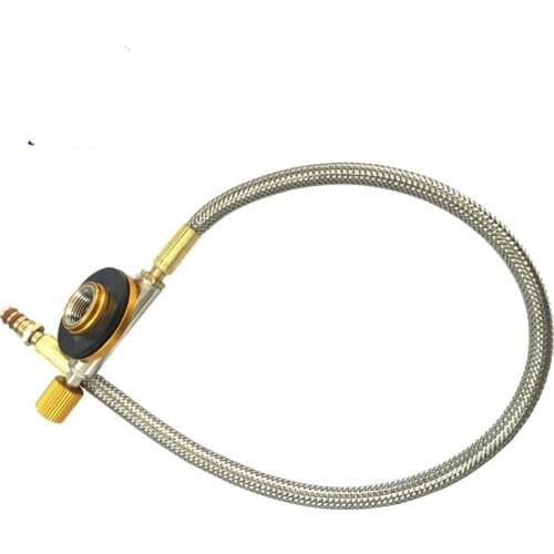 Outdoor head valve flat tank control switch furnace accessories camping equipment hiking stove burner oud white color