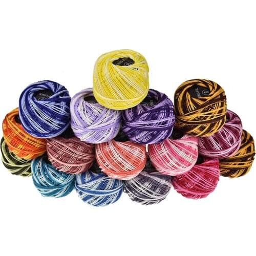 16 Colors Cross Stitch Thread Embroidery Sewing Thread Diy Hand-Knitted Patch Thread Sewing Supplies