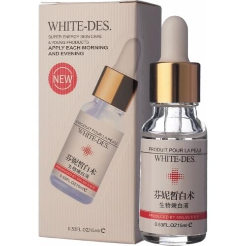 Original biological whitening liquid white atractylodes Fanny flecklees or white Des 15ml