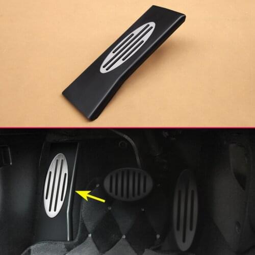 Footrest Non-Slip Pedal Cover For Mini Cooper Countryman Clubman Paceman Roadster Hatch Cabrio Coupe Foot Rest Pad Accessories