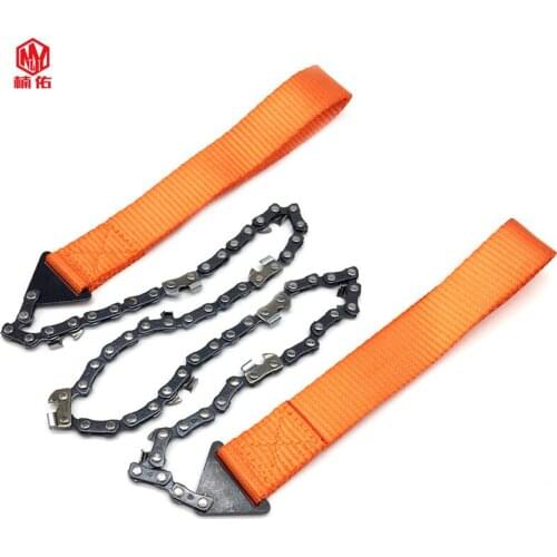 Outdoor Tool Bag Chain Saw 24 Inch Portable Camping Survival Hand Saw Garden Saw Wire Saw