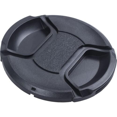 Univeral 86mm Center Pinch Front Lens Cap for DSLR Camera
