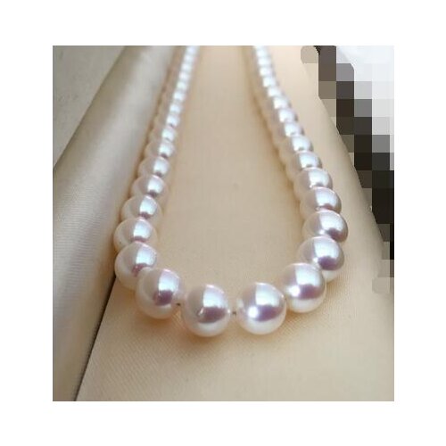 HOT SELL Eternal Women GiftSterling real Japan Akoya natural seawater pearl round round flawless 9-10M