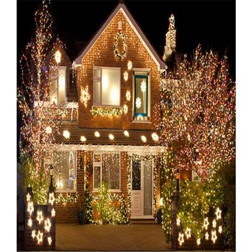 Gold Christmas Tree Photography Background Backdrop 3x5 White Snow Photo Backdrop for Family Photo Booth Camera Fotografia