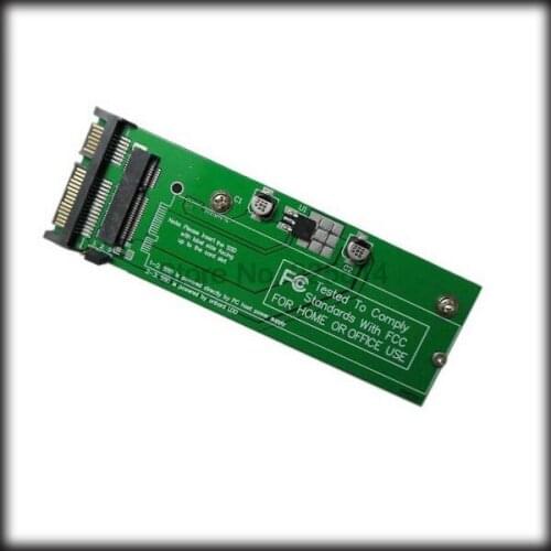50% shipping fee 20pcs 12+6 pins for MacBook Air 2011 2010 Apple Macbook Air Solid SSD to SATA Convert Adapter Card