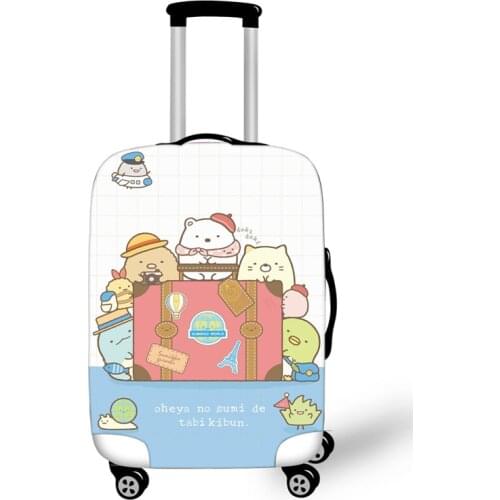 Anime Sumikko Corner Bio Cartoon Luggage Protective Cover Cute Suitcase Anti-dust Case Apply to 18-32 Inches Travel Accessories