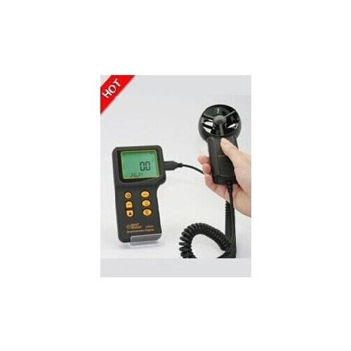 Digital Anemometer Tester Split handheld digital wind speed meter 0.3~45m/s AR836