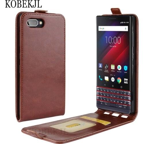 For BlackBerry KEY2 LE Case BlackBerry KEY2 Lite Case Flip PU Leather Phone Case For BlackBerry KEY 2 LE 2LITE BBE100 Case Cover