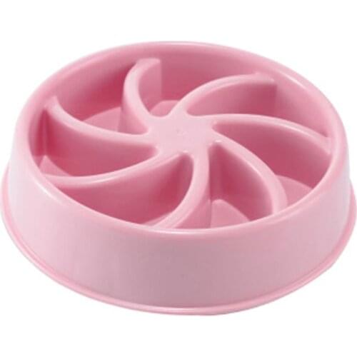 Environmentally Friendly Food Grade Plastic Pet Dog Cat Food Bowl Choke Prevention Slow Food Dog Bowl