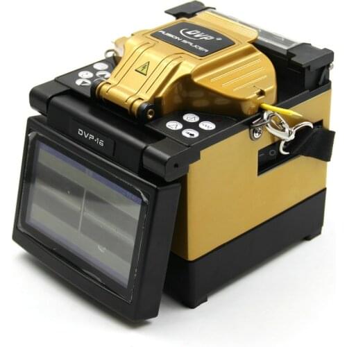 Hot selling DVP-16 Fiber Optical Fusion Splicer machine for FTTH Patch Cord Multi-function FTTH Fusion Splicer English menu