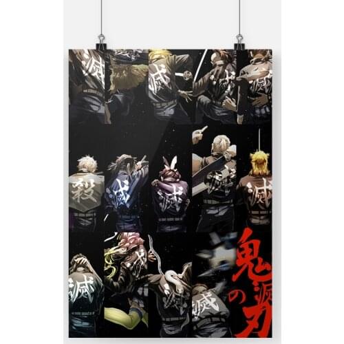 Hashira Demon Slayer Kimetsu no Yaiba Canvas poster Painting wall Art decor Living room Bedroom Study Home Decoration Prints