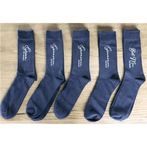 Customize Groomsman socks, Groomsman socks, father of the groom gift, grooms socks - Wedding Gift, Groomsman Gift, Grooms Gift