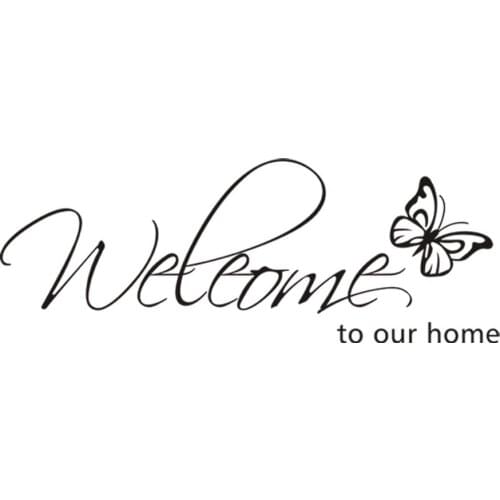 Creative home living room motto Wall Sticker Home room Modern Wall decals tattoo Transfer Art Decor Vinyl Wall mural