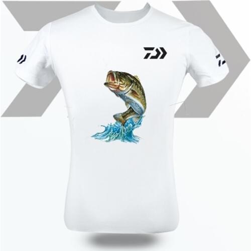 2020 Daiwa Fishing Clothing Long Sleeve XS-5XL Fishing Shirts Summer Quick-Drying Breathable Anti-UV Sun Protection T Shirt